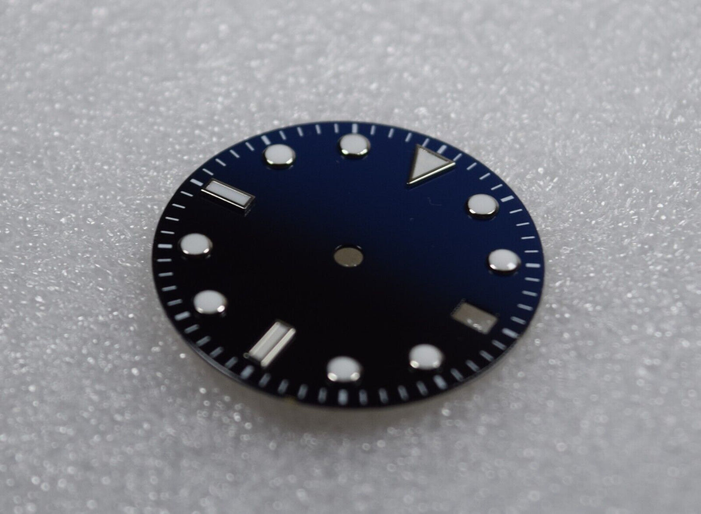 Dial 29.0mm No Logo for watch moding - BLACK - fits NH35 Family of Movements