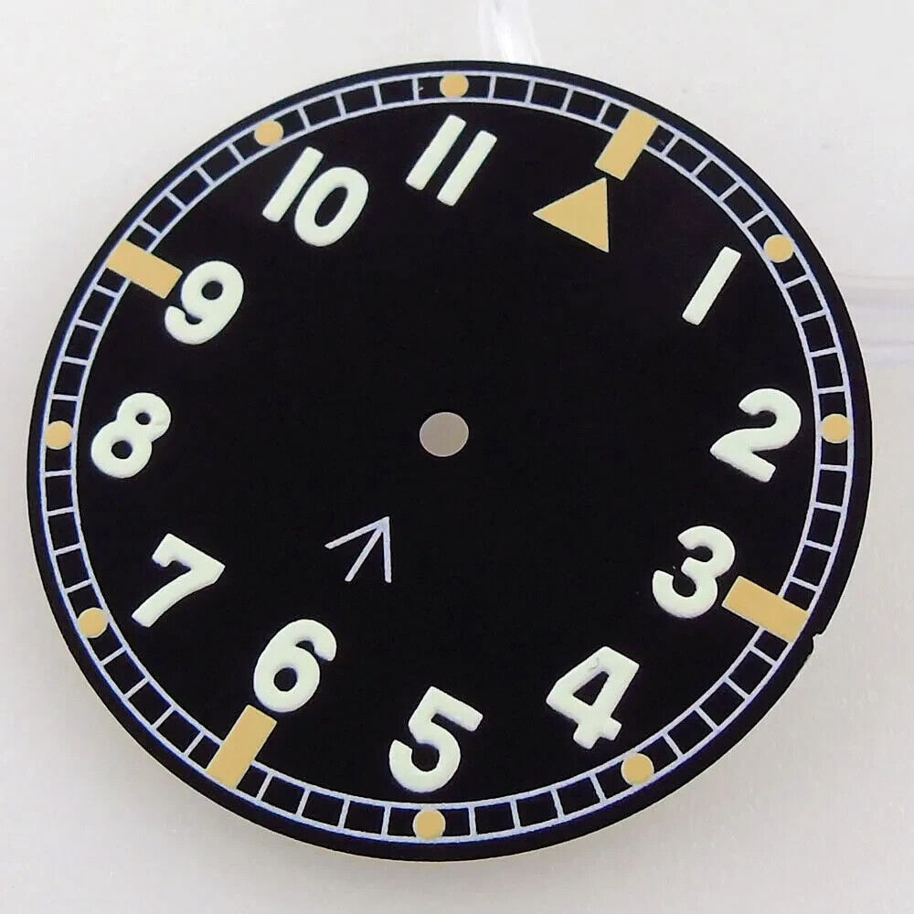 Dial 29.0mm No Logo for watch moding - fits NH35 Family of Movements