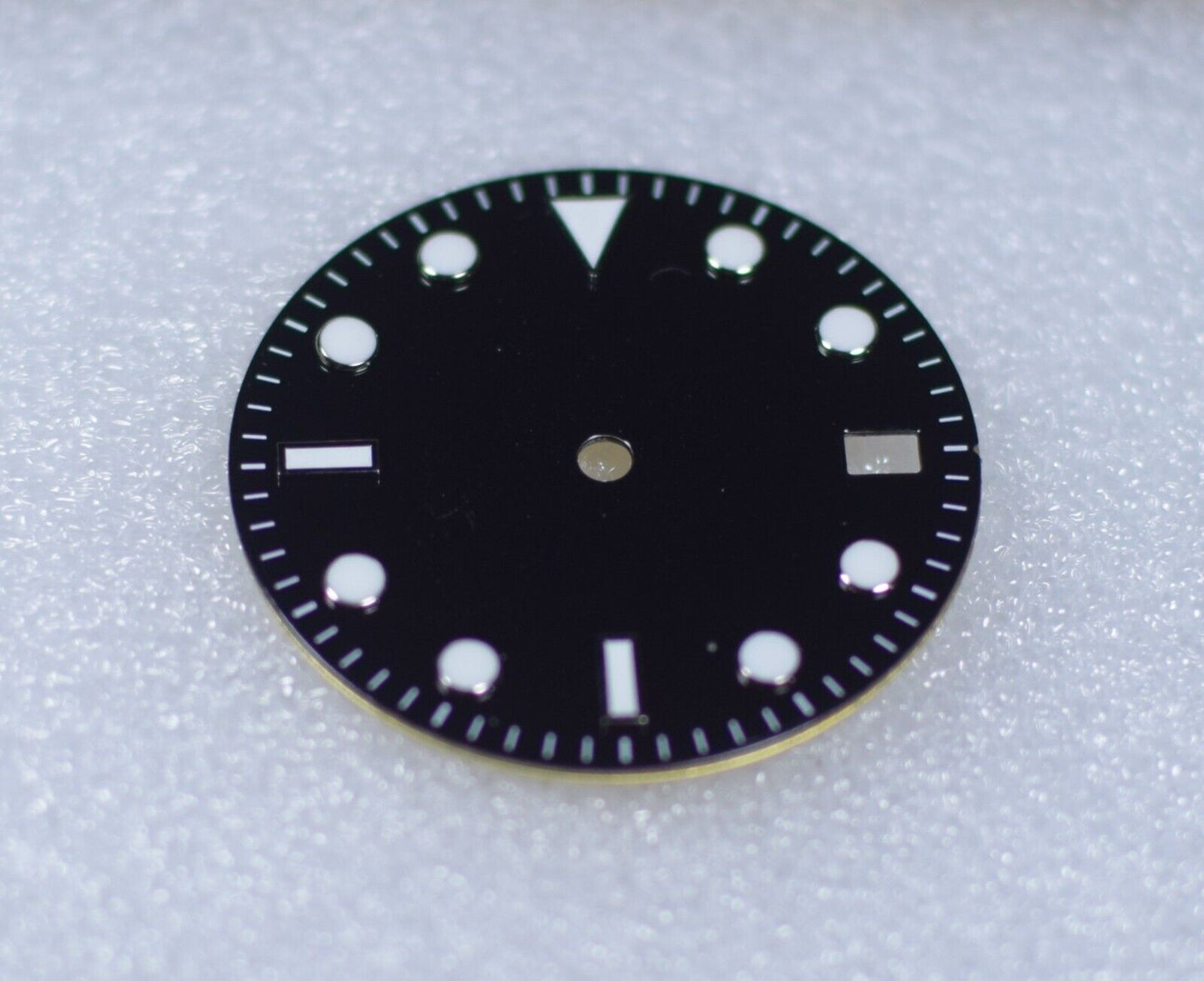 Dial 29.0mm No Logo for watch moding - BLACK - fits NH35 Family of Movements