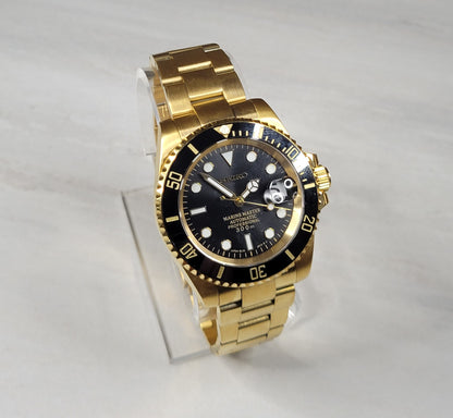 Seiko Sub Gold | Black