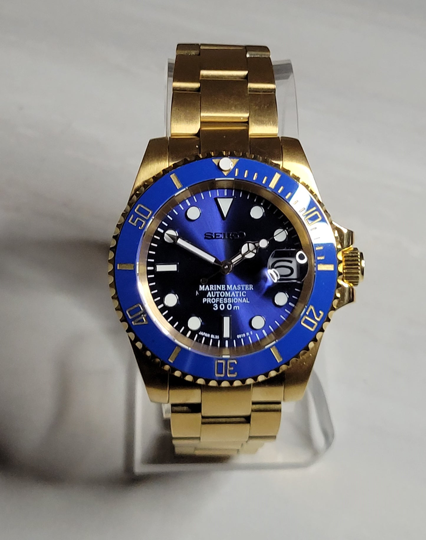 Custom Sub Gold | Blue