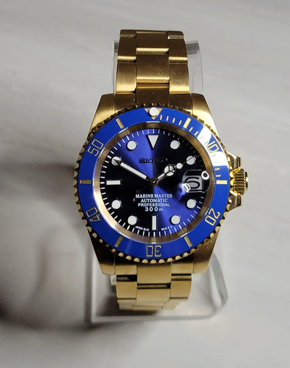 Custom Sub Gold | Blue