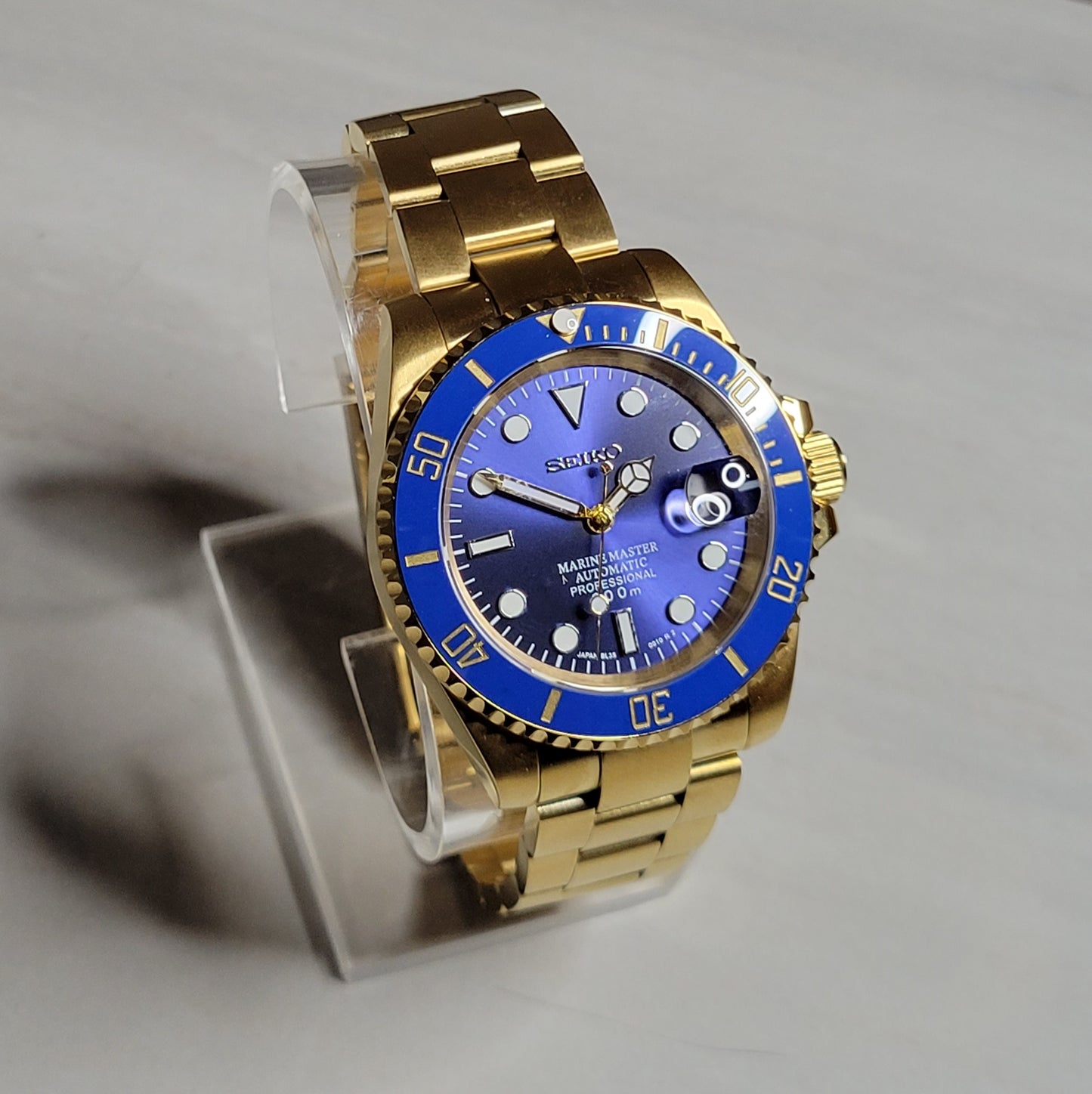 Custom Sub Gold | Blue