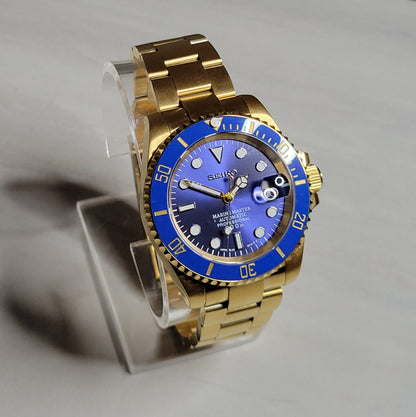 Custom Sub Gold | Blue