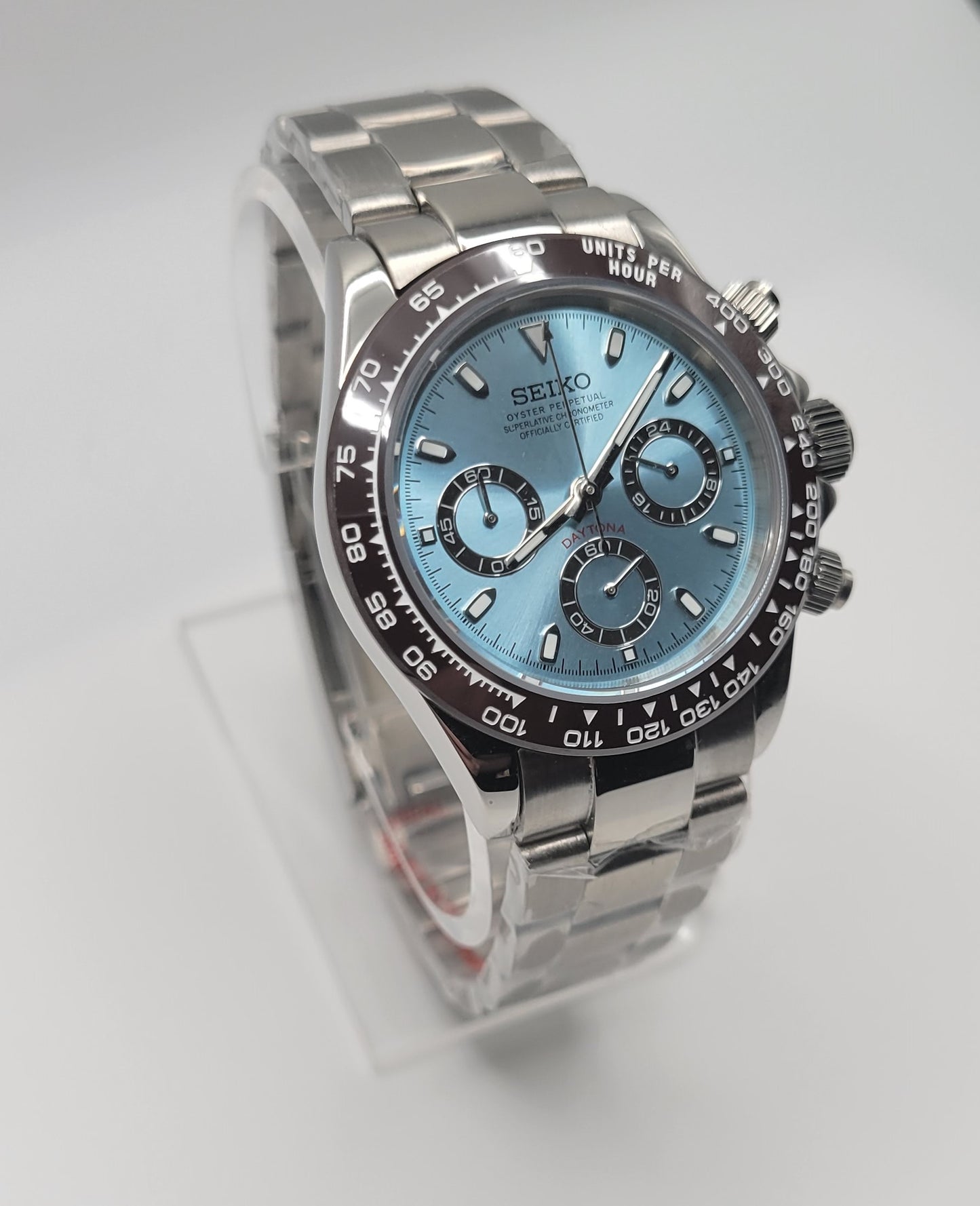 Seiko Daytona | Light Blue