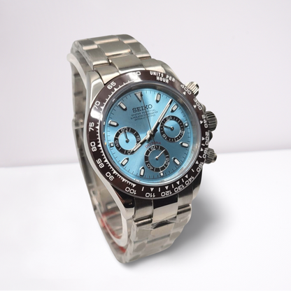 Seiko Daytona | Light Blue