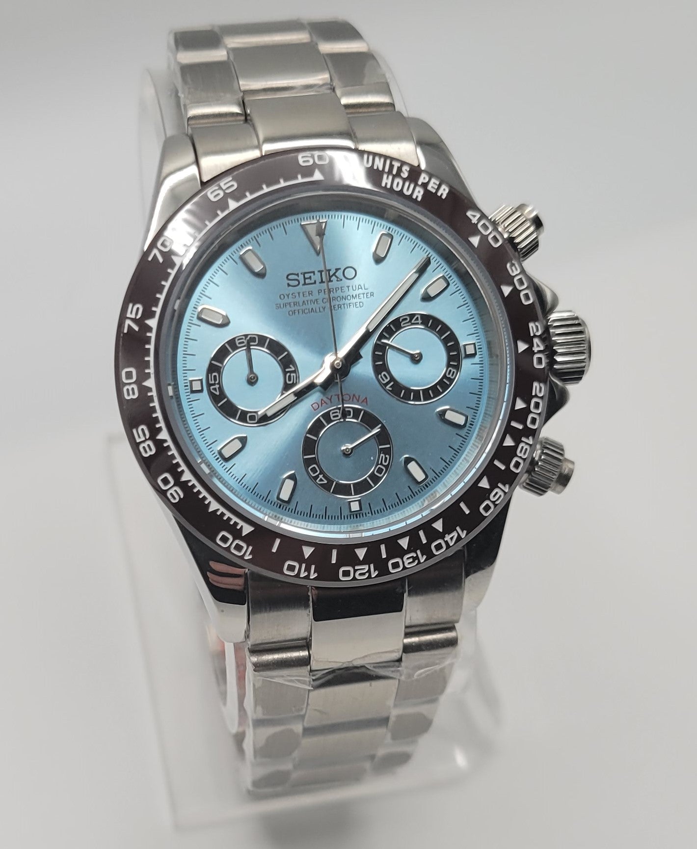 Seiko Daytona | Light Blue