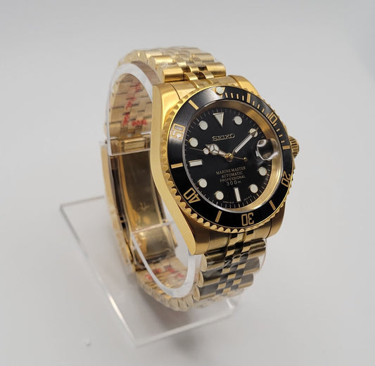 Seiko Sub Gold | Black