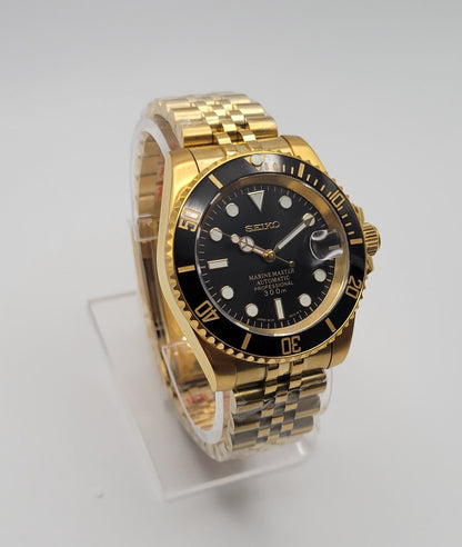 Seiko Sub Gold | Black