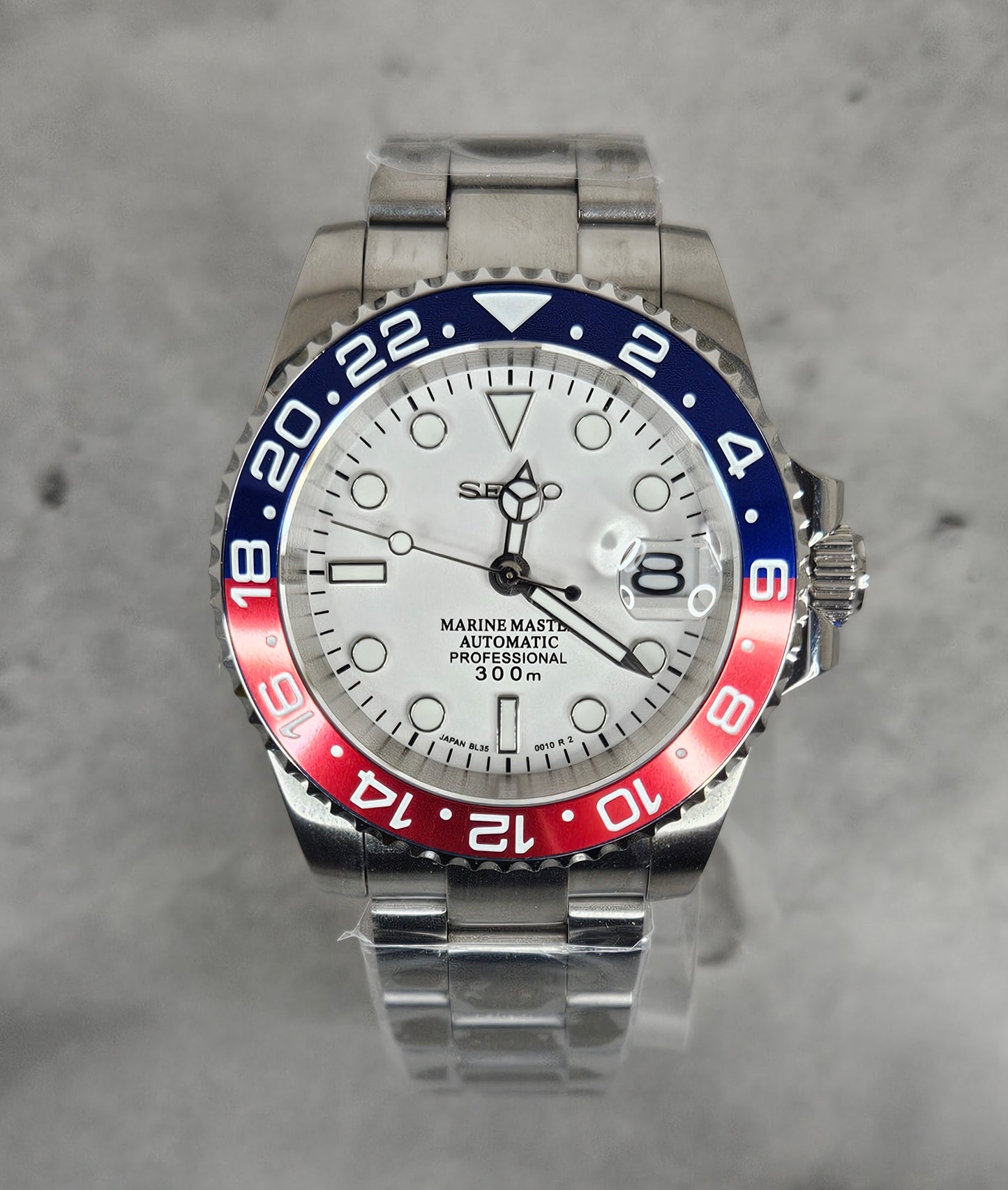 Custom Sub MM | White Pepsi