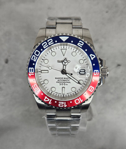 Custom Sub MM | White Pepsi