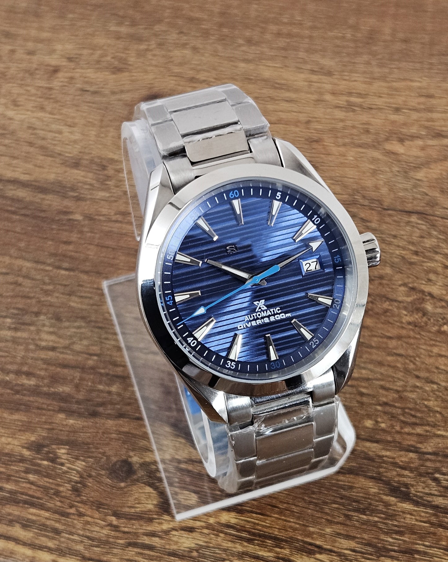 AT Style Seiko Mod Watch | Blue