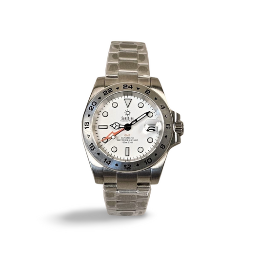 GMT Explorer II Watch - Seiko NH34