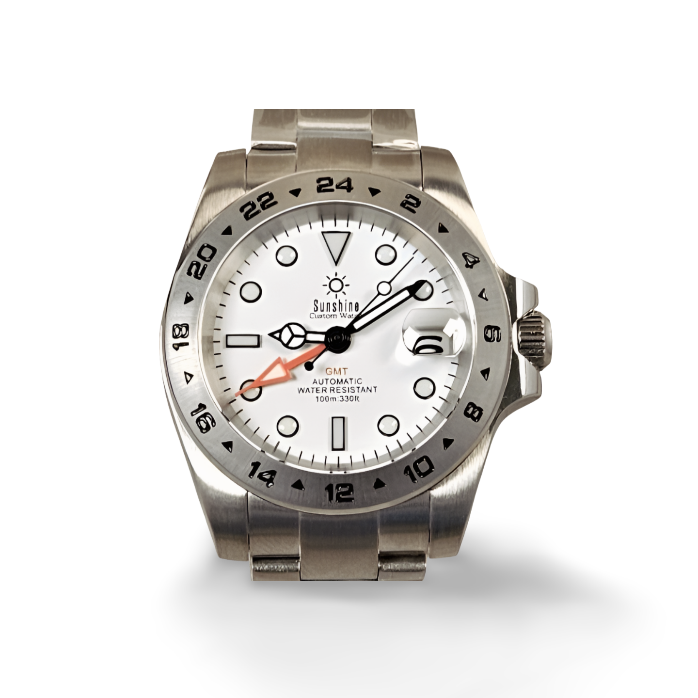 GMT Explorer II Watch - Seiko NH34