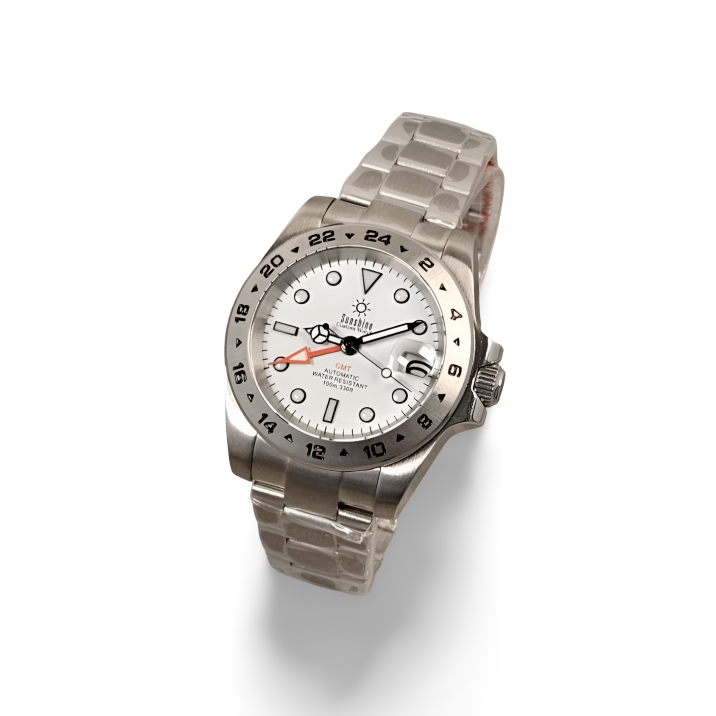 GMT Explorer II Watch - Seiko NH34