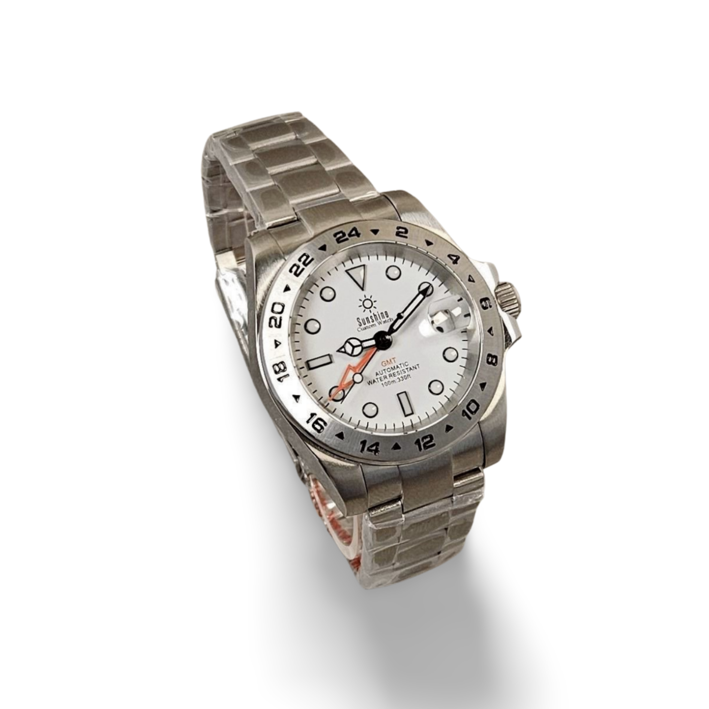 GMT Explorer II Watch - Seiko NH34