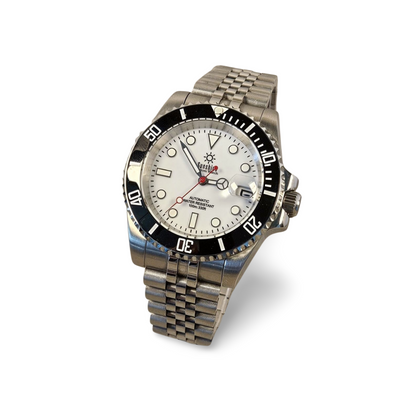40mm Sub Diver Watch - White