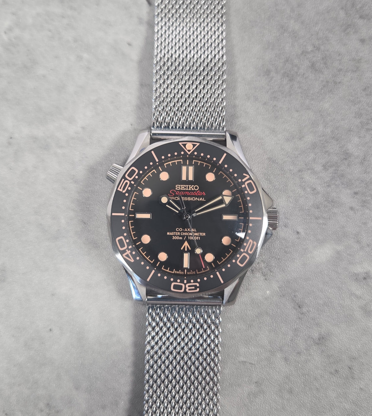 Custom Mod | Seamaster 007 – Mod Watch Company