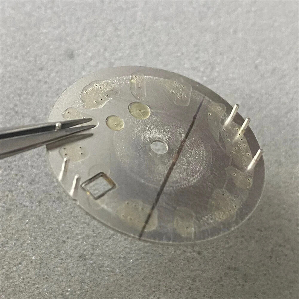Dial 29.0mm With Logo for watch moding - GREY - fits NH35 Family of Movements