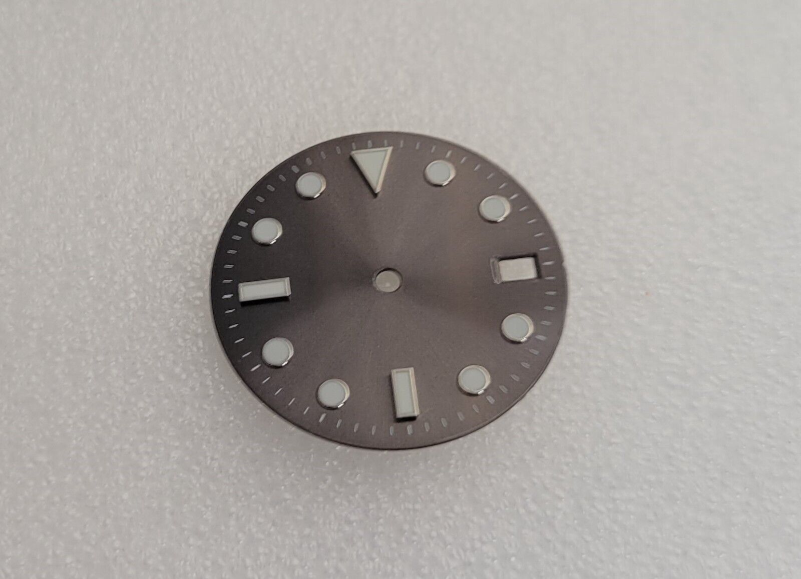 Dial 29.0mm No Logo for watch moding - GREY - fits NH35 Family of Movements