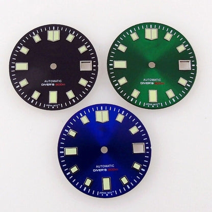Dial 29.0mm No Logo for watch moding - fits NH35 Family of Movements