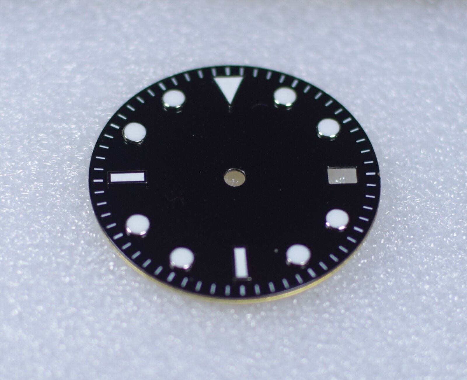 Dial 29.0mm No Logo for watch moding - BLACK - fits NH35 Family of Movements