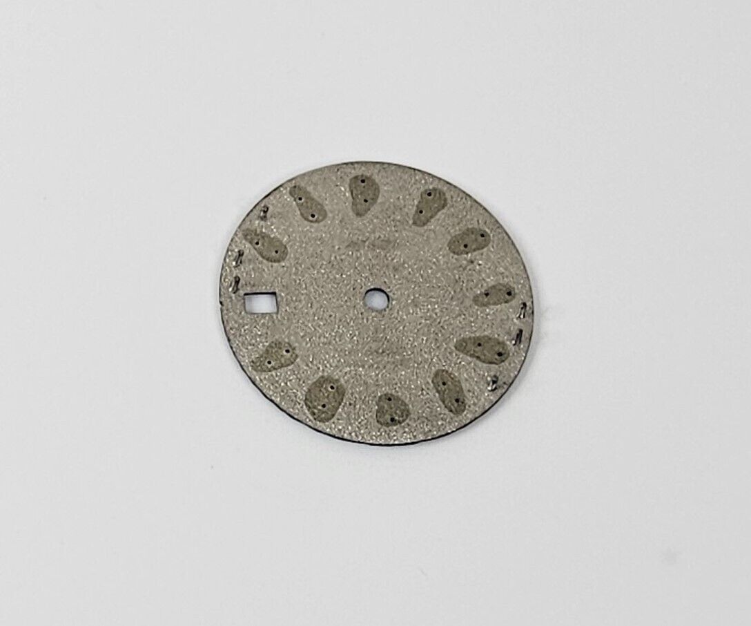 Dial 28.5mm with Logo,  Roman Numerals, Platinum Wimbledon - fits NH35 Family