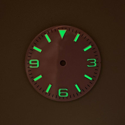 Dial 29.0mm No Logo for watch moding Sky Blue- fits NH35 Family of Movements