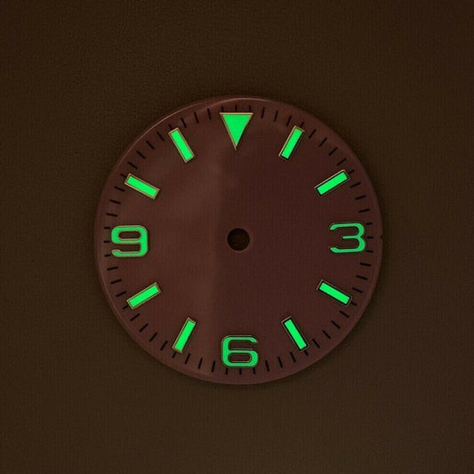 Dial 29.0mm No Logo for watch moding Sky Blue- fits NH35 Family of Movements