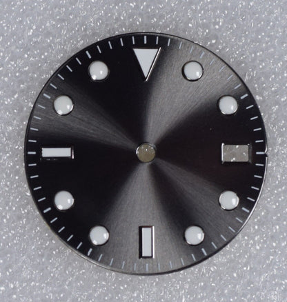Dial 29.0mm No Logo for watch moding - GREY - fits NH35 Family of Movements