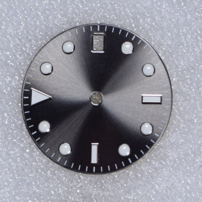 Dial 29.0mm No Logo for watch moding - GREY - fits NH35 Family of Movements