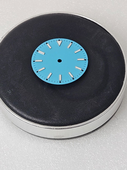 Dial 29.0mm No Logo for watch moding Sky Blue - fits NH35 Family of Movements