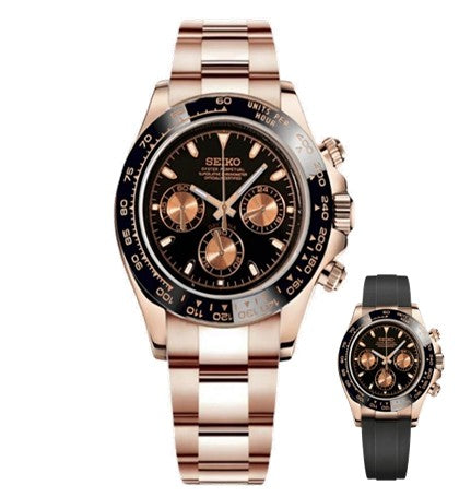 Daytona Rose Gold | Black