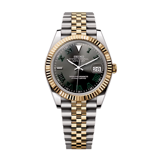 Seiko DateJust Two Tone | Wimbledon Grey