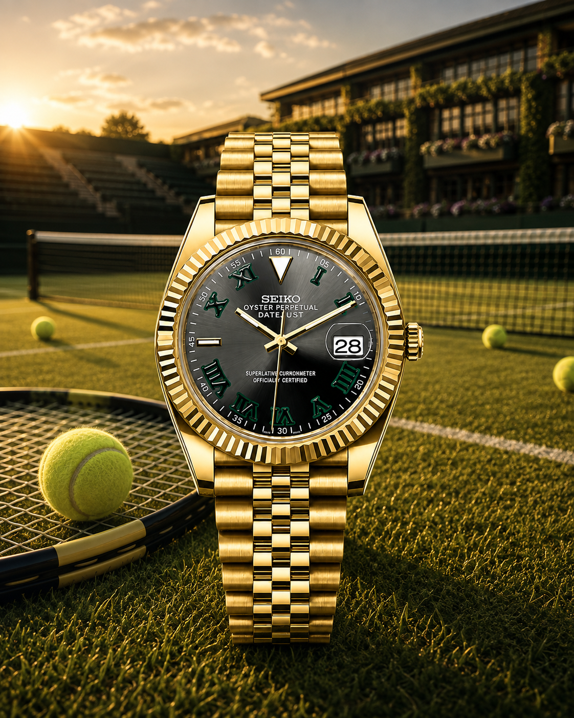 DateJust Gold | Wimbledon