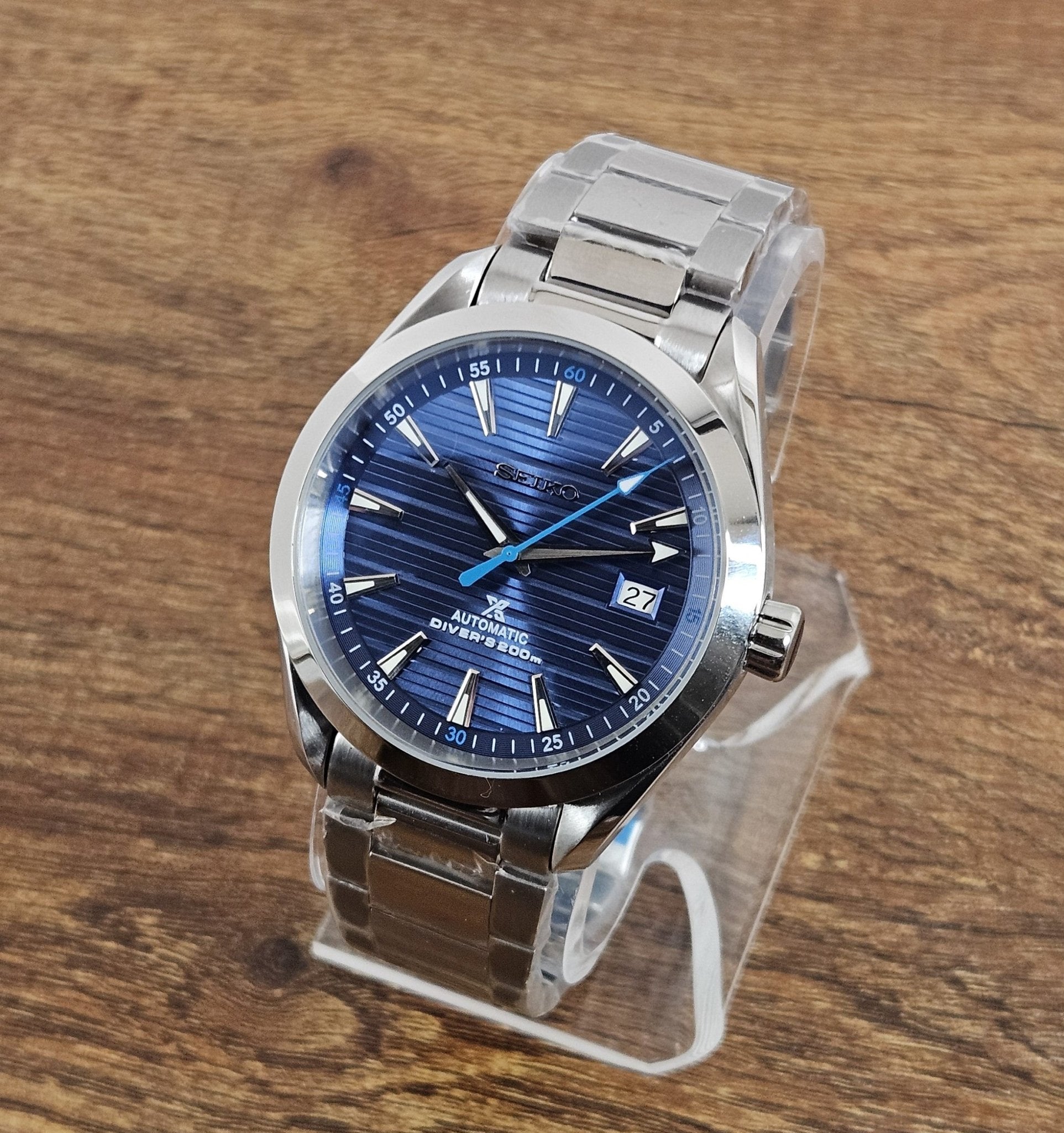 Custom Build Aqua Terra Style Custom Mod Watch, Powered by Seiko NH35A - Sunshine Custom Watch