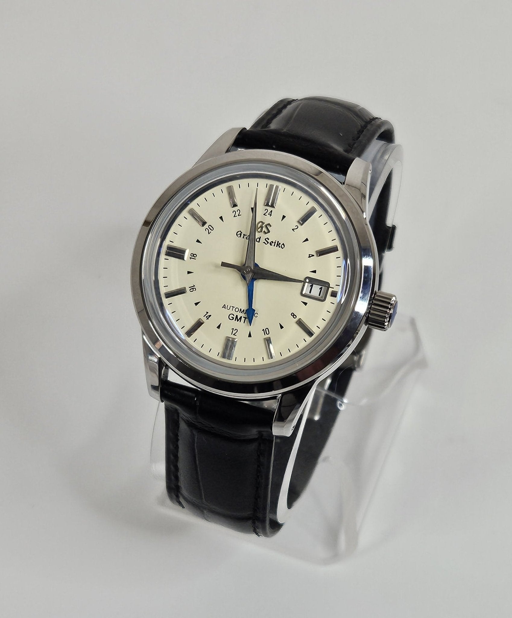 GMT GS Seiko Custom Mod Watch - Sunshine Custom Watch