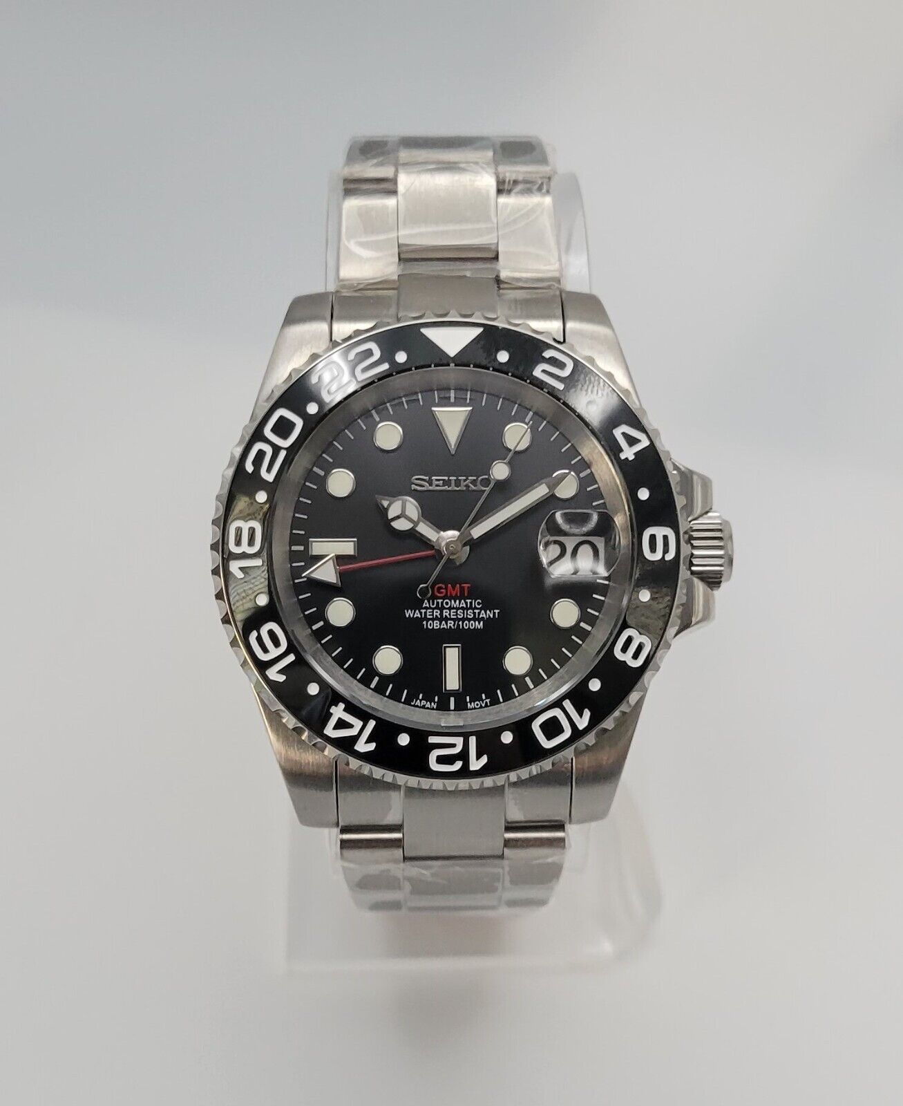 GMT Seiko Custom Mod Watch - Sunshine Custom Watch