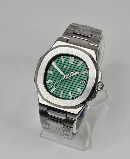 Nautilus Homage Watch Various Dial Colors - Powered by Seiko NH35A Auto Movement - Sunshine Custom Watch