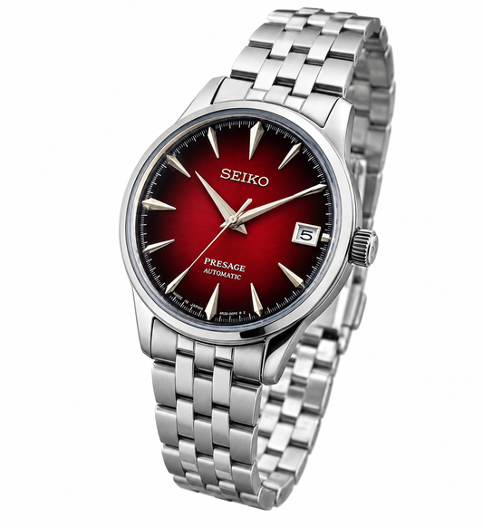 Cocktail Watch 33mm | Burgundy