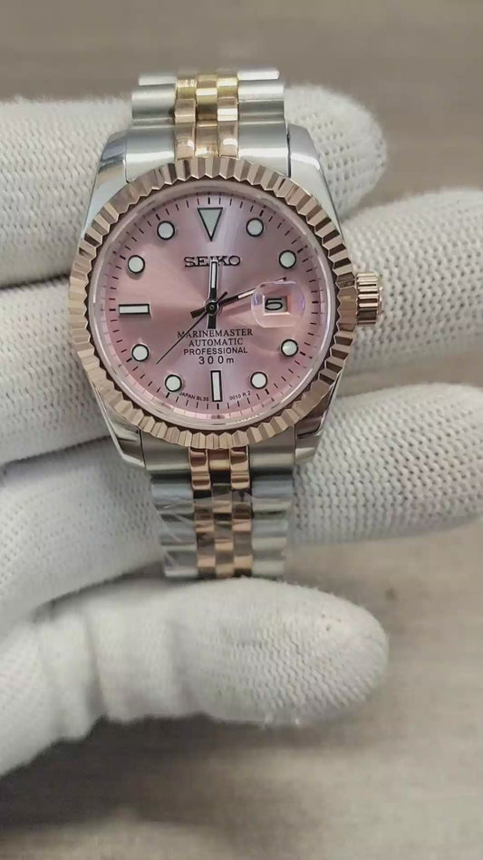 Women's Rose Gold Datejust | Pink