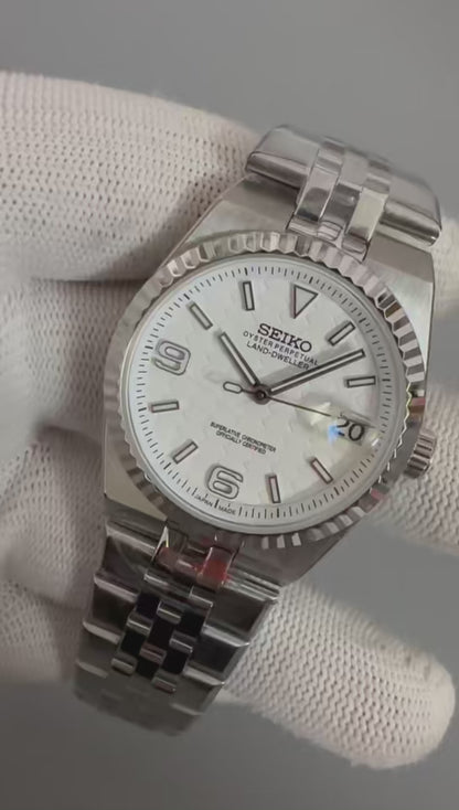 Land Dweller Custom Mod | White Dial